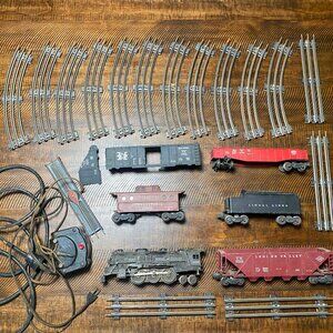 ANTIQUE TRAIN SET LIONEL 027 USA